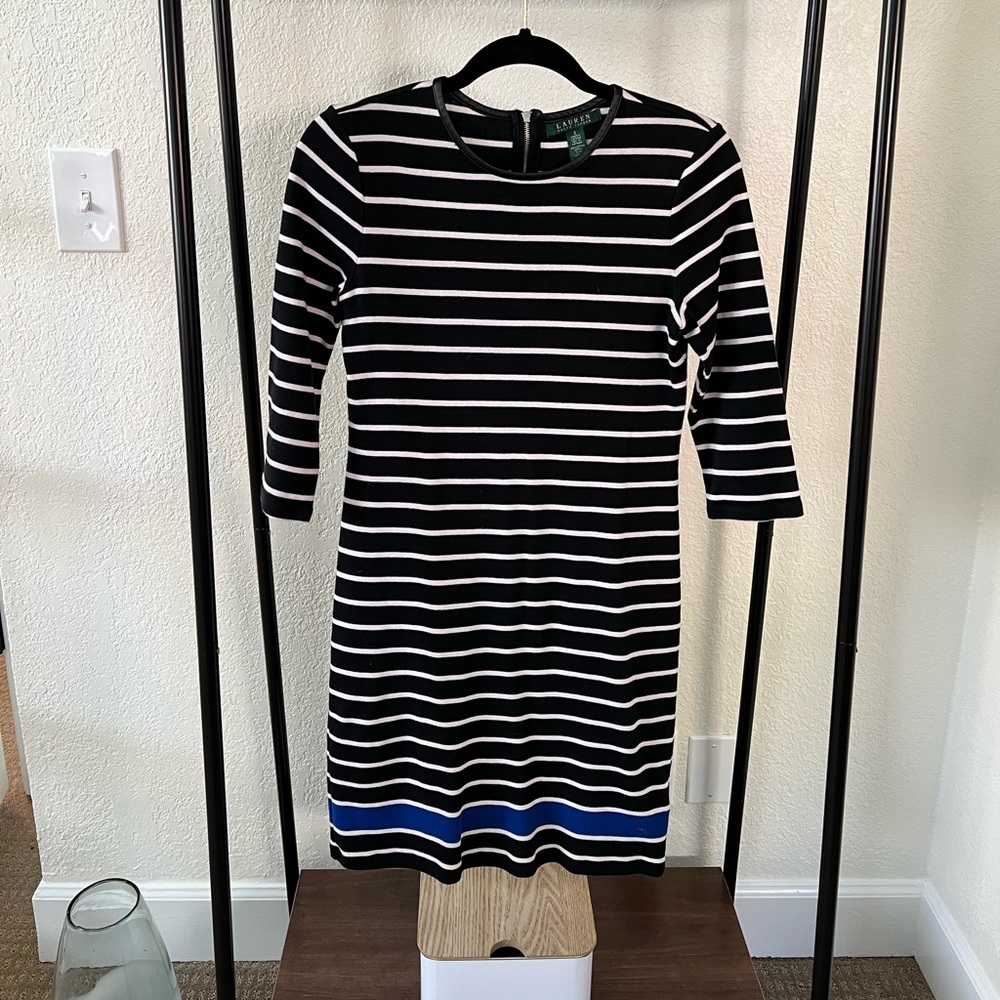Ralph Lauren Striped Knit Dress